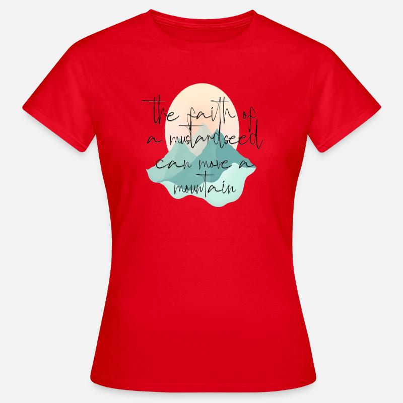 mountain mover design - Women's T-Shirt - red
