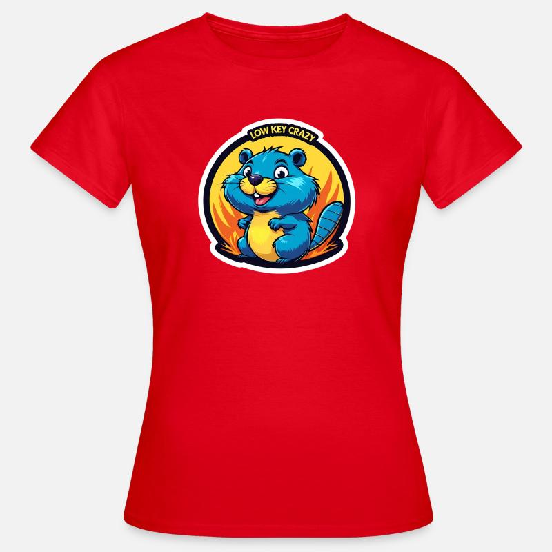 Low Key Crazy Bieber - Women's T-Shirt - red
