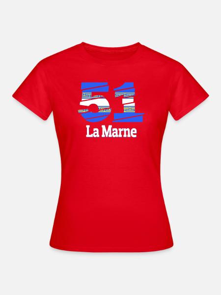 51 - Frauen T-Shirt - Rot