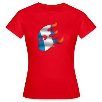 Flagge von Guatemala - Guatemala - Ninja - Frauen T-Shirt - Rot - Vorne - AI Model Female 172 dark (172cm)