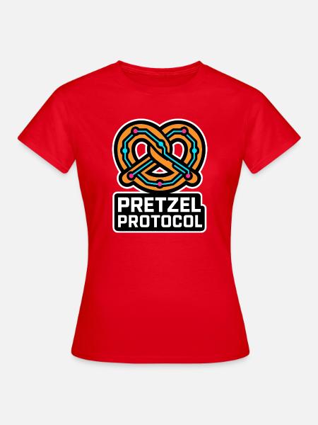 Pretzel Protocol - Frauen T-Shirt - Rot