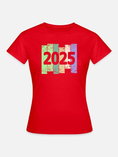 Artwork 2025 - Frauen T-Shirt - Rot