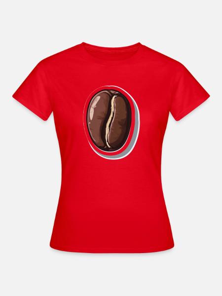 Kaffee - Frauen T-Shirt - Rot