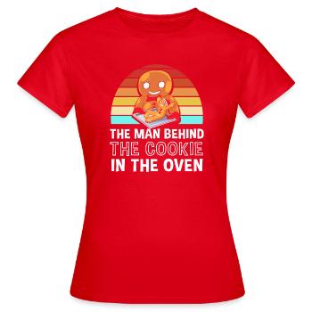 Futurs papas, futurs pères - T-shirt Femme - rouge - Devant - AI Model Female 172 dark (172cm)