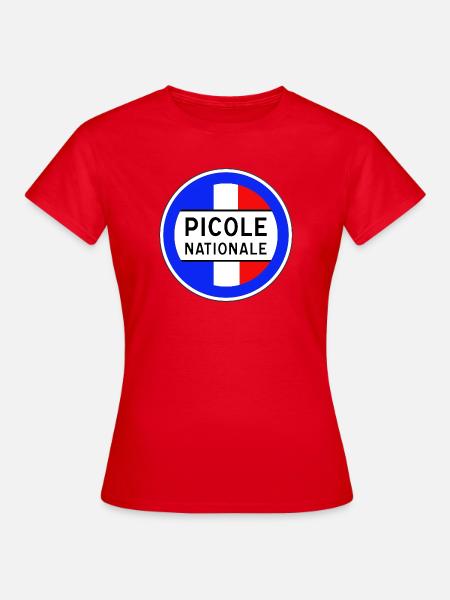 Nationale Trinkgasse Neues Design - Frauen T-Shirt - Rot