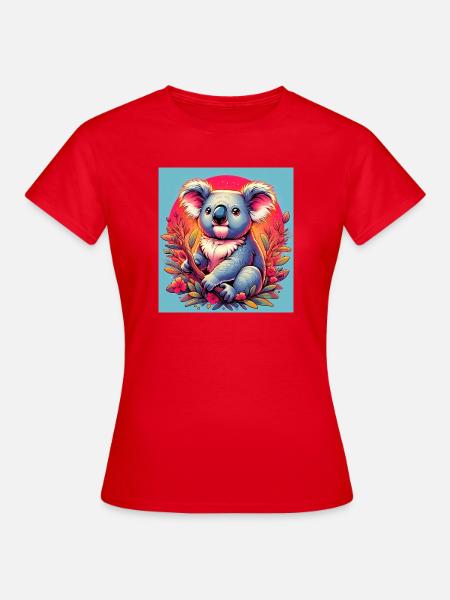 Koala - Women's T-Shirt - red