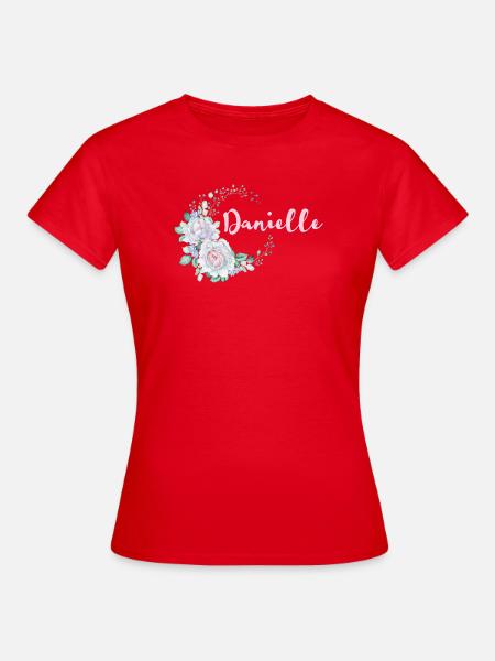 Für Danielle - Frauen T-Shirt - Rot