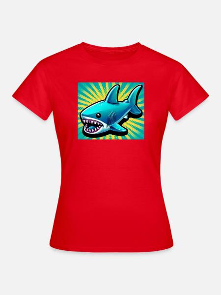 Hai - Frauen T-Shirt - Rot