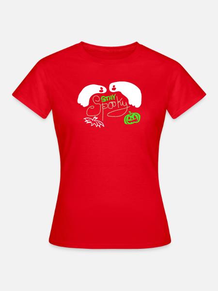 Stay Spooky - Frauen T-Shirt - Rot