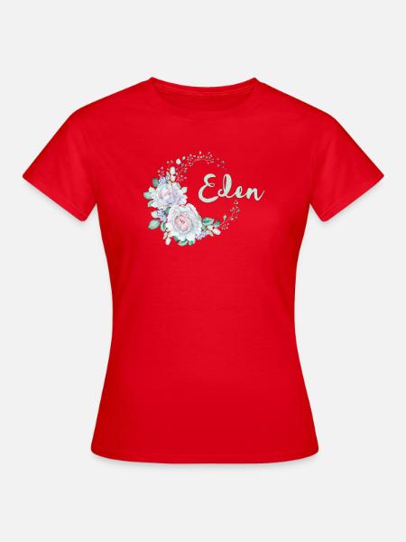 für Eden - Frauen T-Shirt - Rot