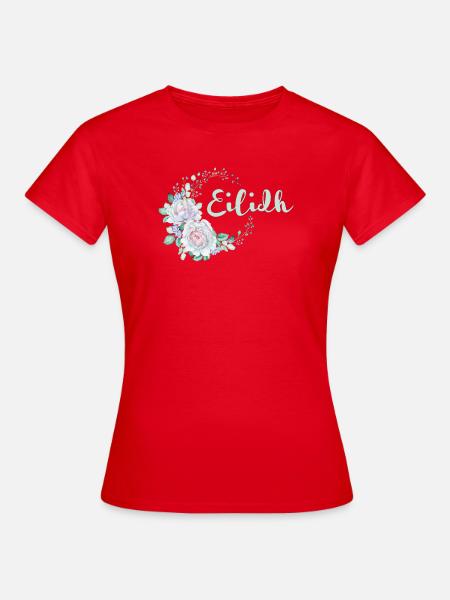 Für Eilidh - Frauen T-Shirt - Rot