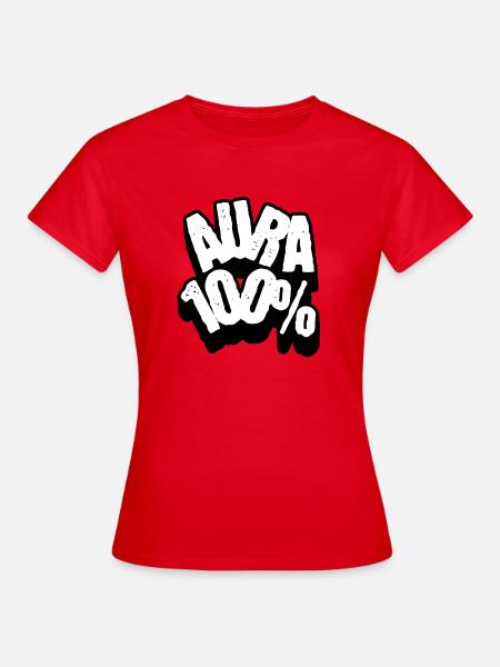 Aura 100% - Frauen T-Shirt - Rot