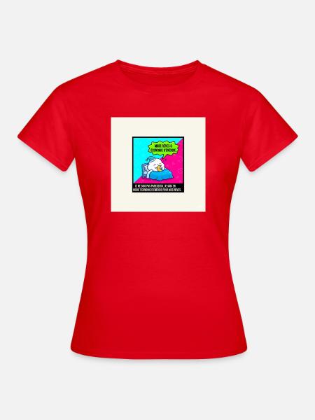Energieträume-Modus - Frauen T-Shirt - Rot