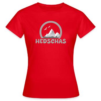 Trekking Hejaz - Women's T-Shirt - red - Front - AI Model Female 172 dark (172cm)