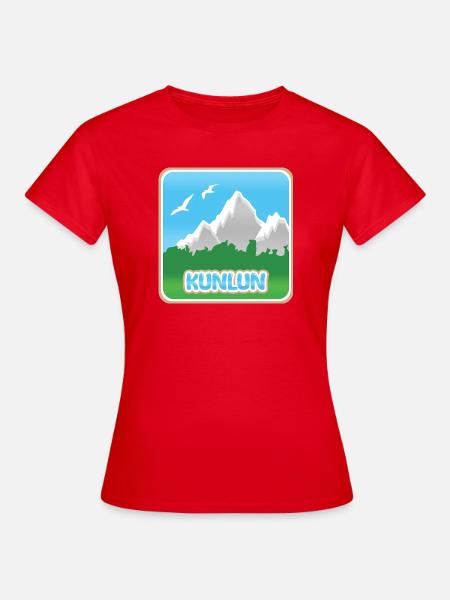 Kunlun - Frauen T-Shirt - Rot