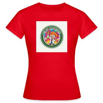 Labo Catastrophes Coloré Scientifique - T-shirt Femme - rouge - Devant - AI Model Female 172 dark (172cm)