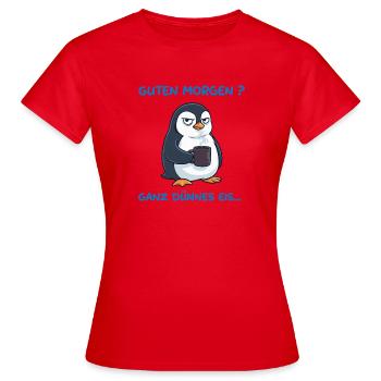 Humeur de glace mince - T-shirt Femme - rouge - Devant - AI Model Female 172 dark (172cm)