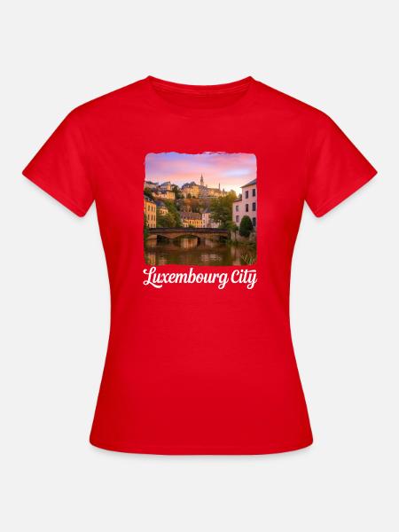 Luxemburg - Frauen T-Shirt - Rot