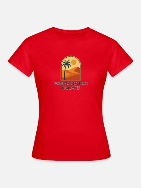 NDP 001 - Dame-T-shirt - rød