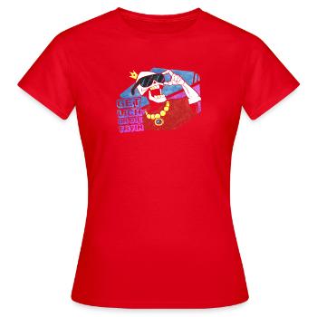 Get Lich V1 - Frauen T-Shirt - Rot - Vorne - AI Model Female 172 dark (172cm)