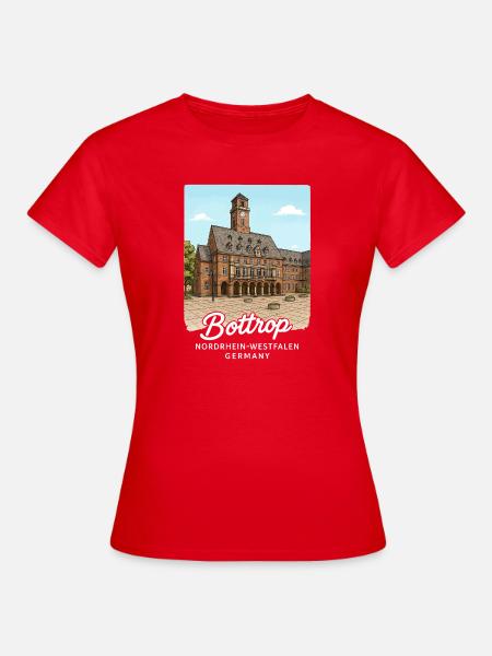 Bottrop - Frauen T-Shirt - Rot