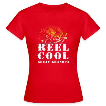 Grandpa Grandpa Grandchild Grandpa Grandpa - Women's T-Shirt - red - Front - AI Model Female 172 dark (172cm)