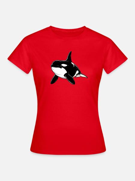 Orque - T-shirt Femme - rouge