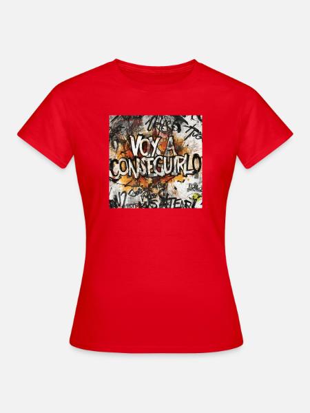 Ich werde es Graffiti machen - Frauen T-Shirt - Rot