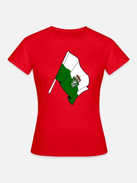 Steiermarkflagge - Frauen T-Shirt - Rot