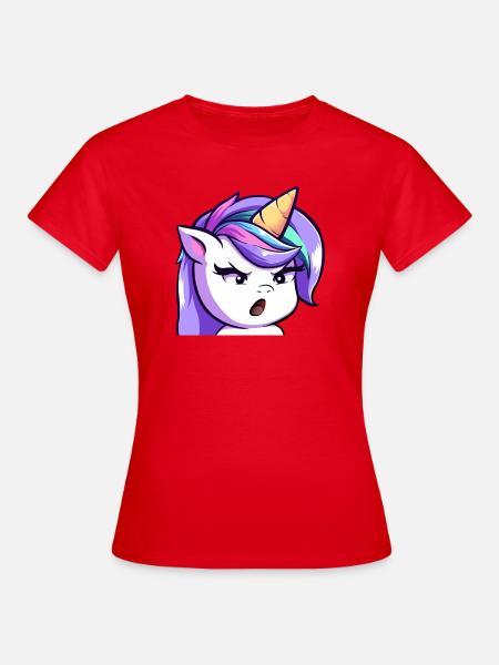 Lya hä - Frauen T-Shirt - Rot