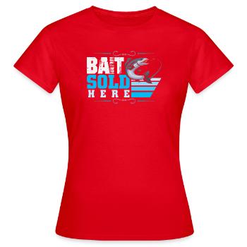 Pêcheurs Pêcheurs Pêcheurs Pêcheurs Pêcheurs Sportifs - T-shirt Femme - rouge - Devant - AI Model Female 172 dark (172cm)