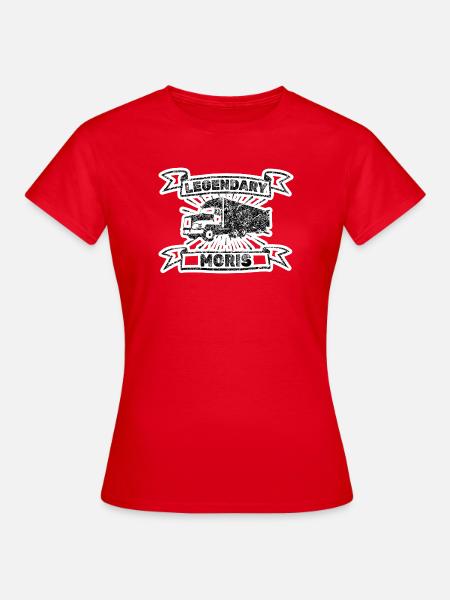 Vorname Moris - Frauen T-Shirt - Rot