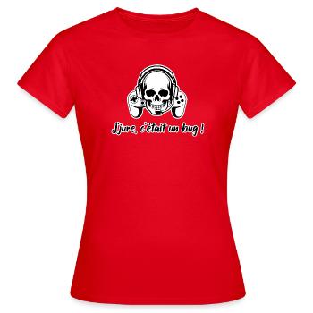 Legendärer böser Willen - Frauen T-Shirt - Rot - Vorne - AI Model Female 172 dark (172cm)