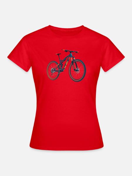 MTB Fully - Women's T-Shirt - red