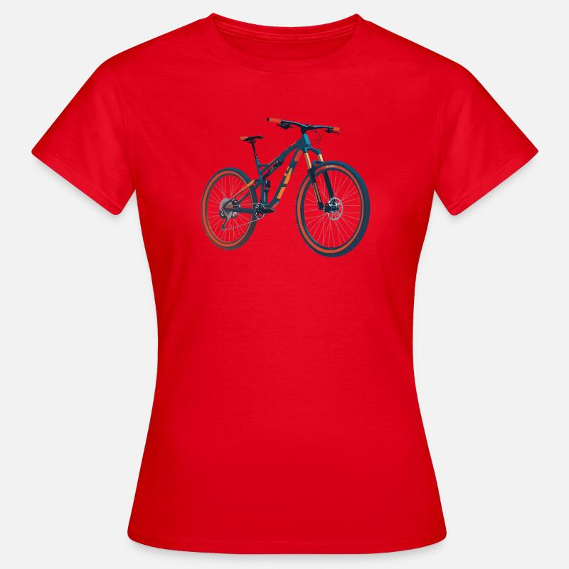 MTB Fully - Women's T-Shirt - red