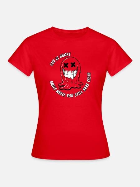 Life & Teeth.TR - Women's T-Shirt - red