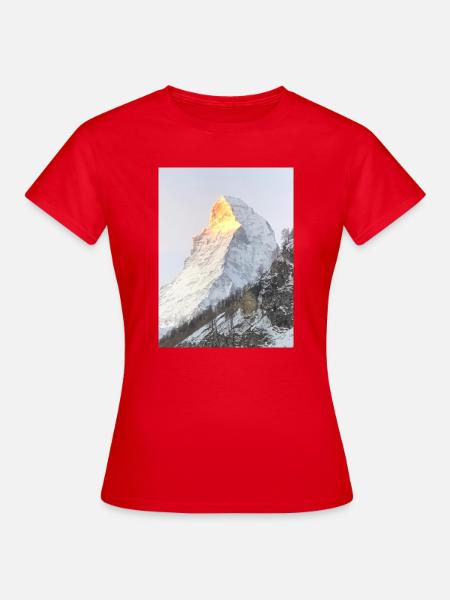 Cervin 2 - T-shirt Femme - rouge