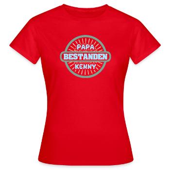 Kenny comme prénom - T-shirt Femme - rouge - Devant - AI Model Female 172 dark (172cm)