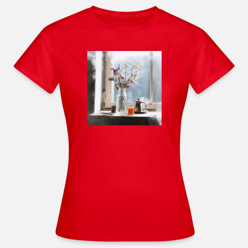 Serene tranquility - Women's T-Shirt - red