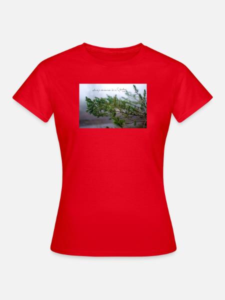 fabiolous world Regenzeit - Frauen T-Shirt - Rot