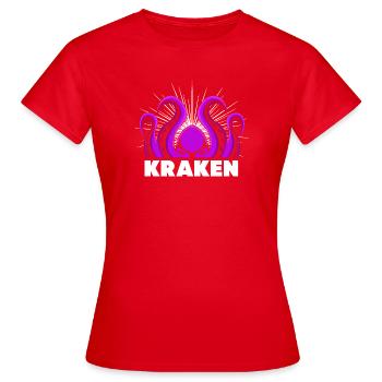Pieuvre Pieuvre Pieuvre Pieuvre Pieuvre - T-shirt Femme - rouge - Devant - AI Model Female 172 dark (172cm)