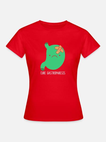 Gastroparese - Frauen T-Shirt - Rot