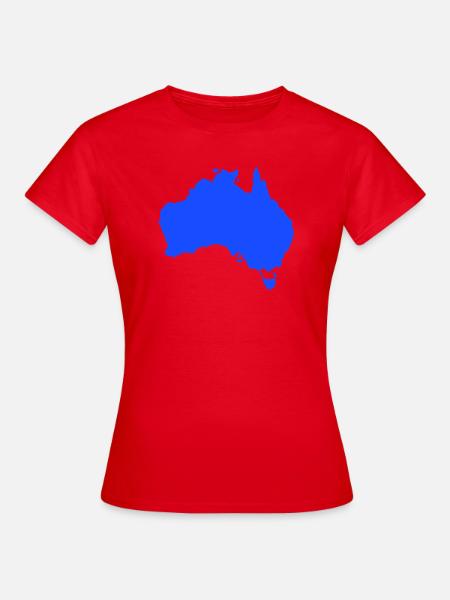 Australien - Frauen T-Shirt - Rot