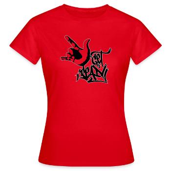 Prépare-toi - T-shirt Femme - rouge - Devant - AI Model Female 172 dark (172cm)