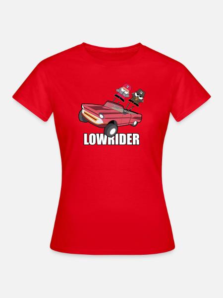 Lowrider Leap - Frauen T-Shirt - Rot