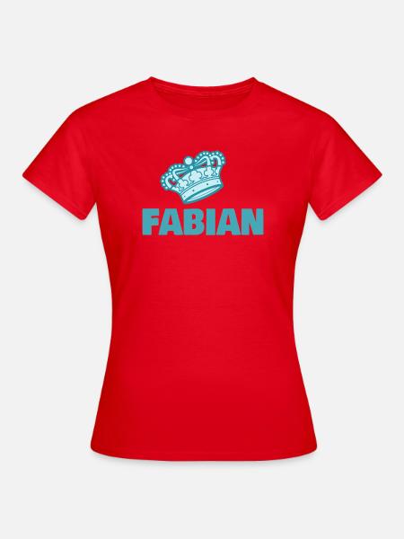Fabian - Frauen T-Shirt - Rot