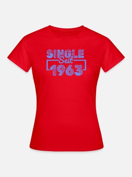seit 1963 - Frauen T-Shirt - Rot