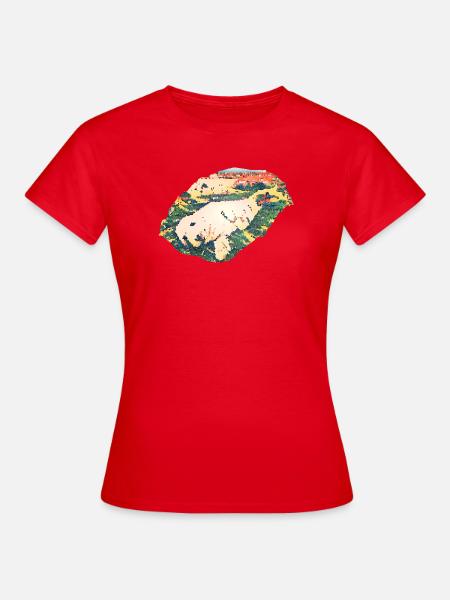Robbe - Frauen T-Shirt - Rot