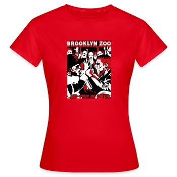 Urban Zombie Concert - Women's T-Shirt - red - Front - AI Model Female 172 dark (172cm)
