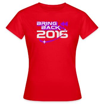 Bring Back 2016 Throwback Internet Nostalgia - Women's T-Shirt - red - Front - AI Model Female 172 dark (172cm)